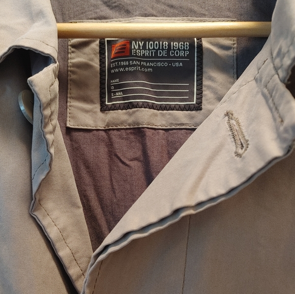 Esprit rain coat , xl , brown - Picture 2 of 3